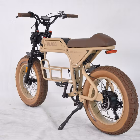 ODM 48V 500W 750W 1000W Bafang Super Power Adult Beach Cruiser Fat Tire Electric Bicycle E Bike