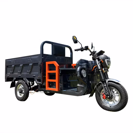 Electric Luxury Side Load Garbage Tricycle with Doors-3.6cbm in Living Societies, Schools, Industrial Parks, Factory Areas, Large-Scale Exhibition Centers